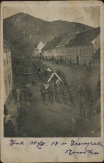 Pogreb neznanega vojaka 30. aprila 1919 v Dravogradu, čez teden dni so Dravograd spet zasedle avstrijske enote.