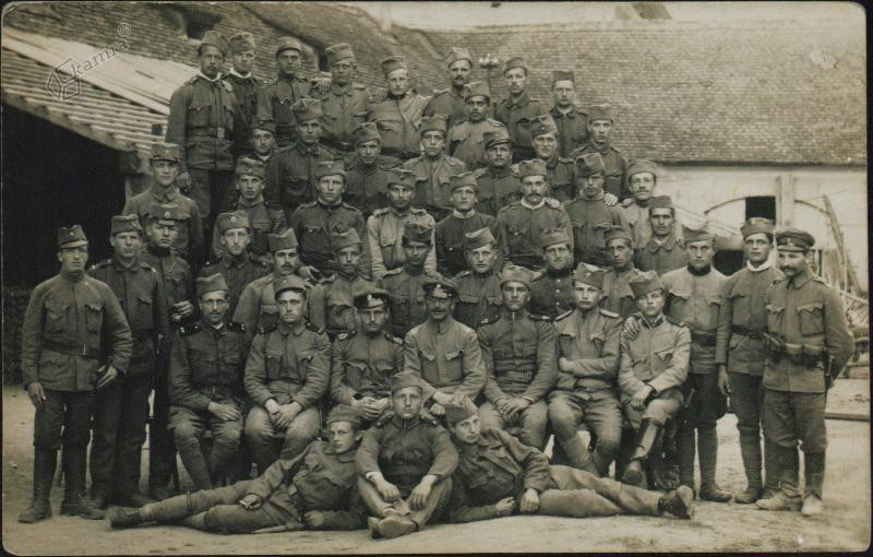 Mariborski pešpolk, tehnična stotnija, 2. vod.<br>
Napis na hrbtni strani: 